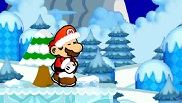 Зимний забег Марио